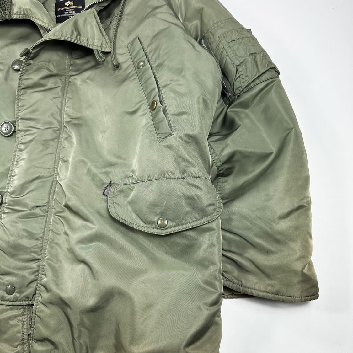 알파인더스트리 올드 빈티지 N3B 야상 파카 L 상품이미지4