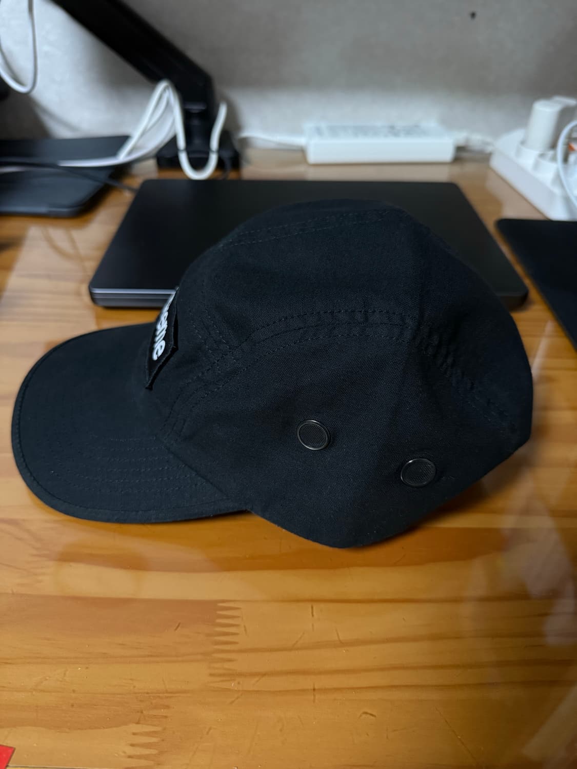 슈프림 밀리터리 캠프캡 24fw 블랙 상품이미지2