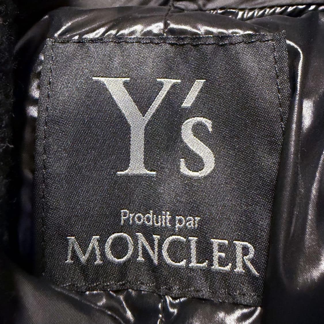 요지 야마모토 와이즈 x 몽클레어 다운 자켓레이디스 상품이미지8