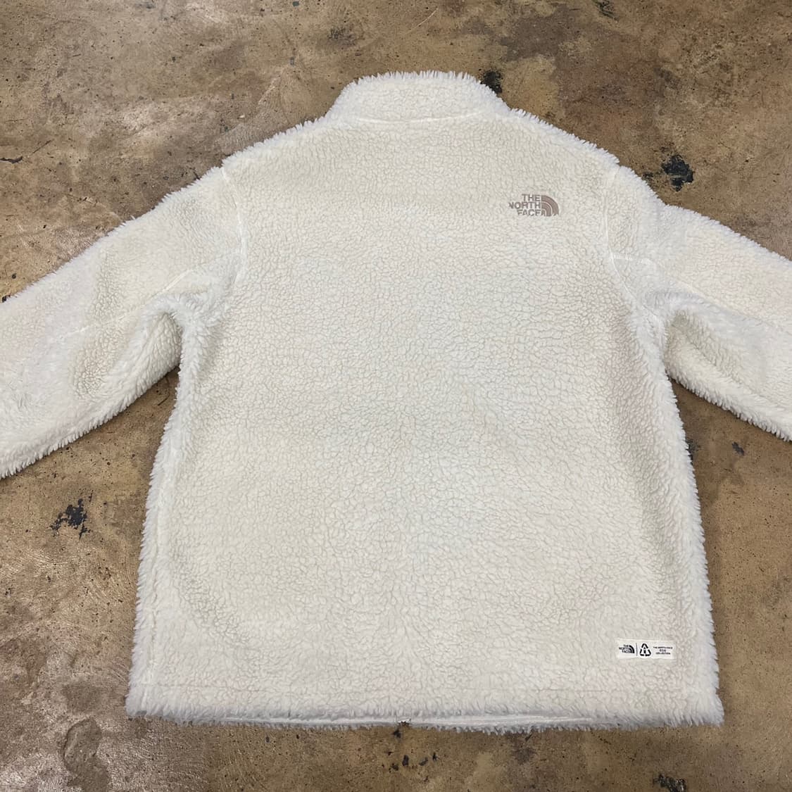 [정품/XL] 노스페이스 뽀글이 플리스 아이보리 b17 상품이미지4
