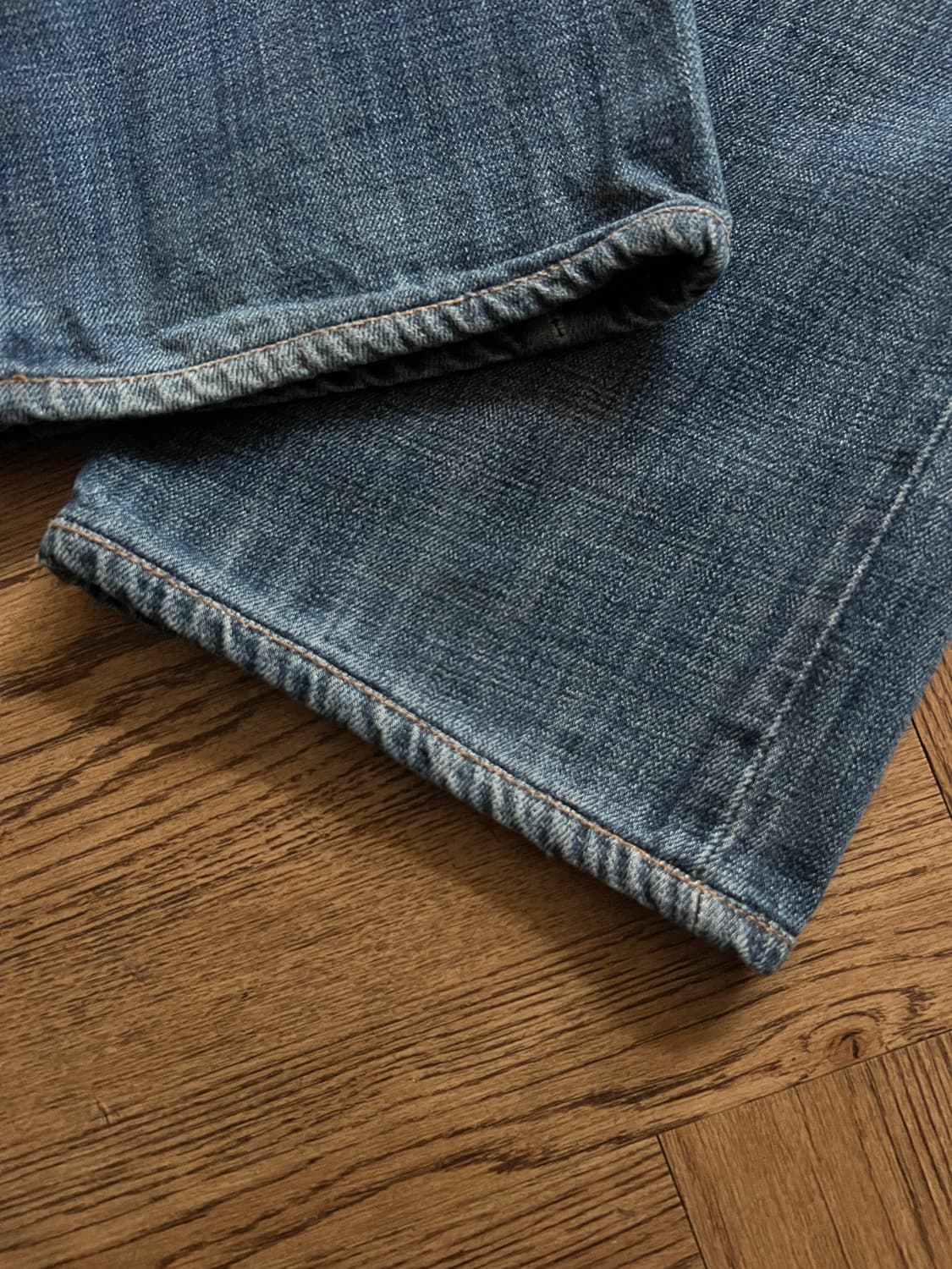 [36]리바이스 501 빈티지 워싱 스트레이트핏 데님 팬츠 상품이미지4