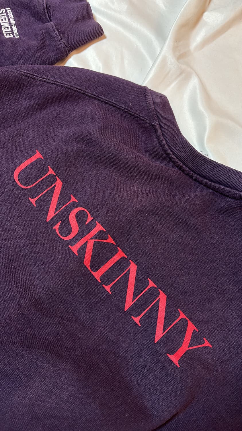 FW2017 'UNSKINNY' Sweatshirts 상품이미지5