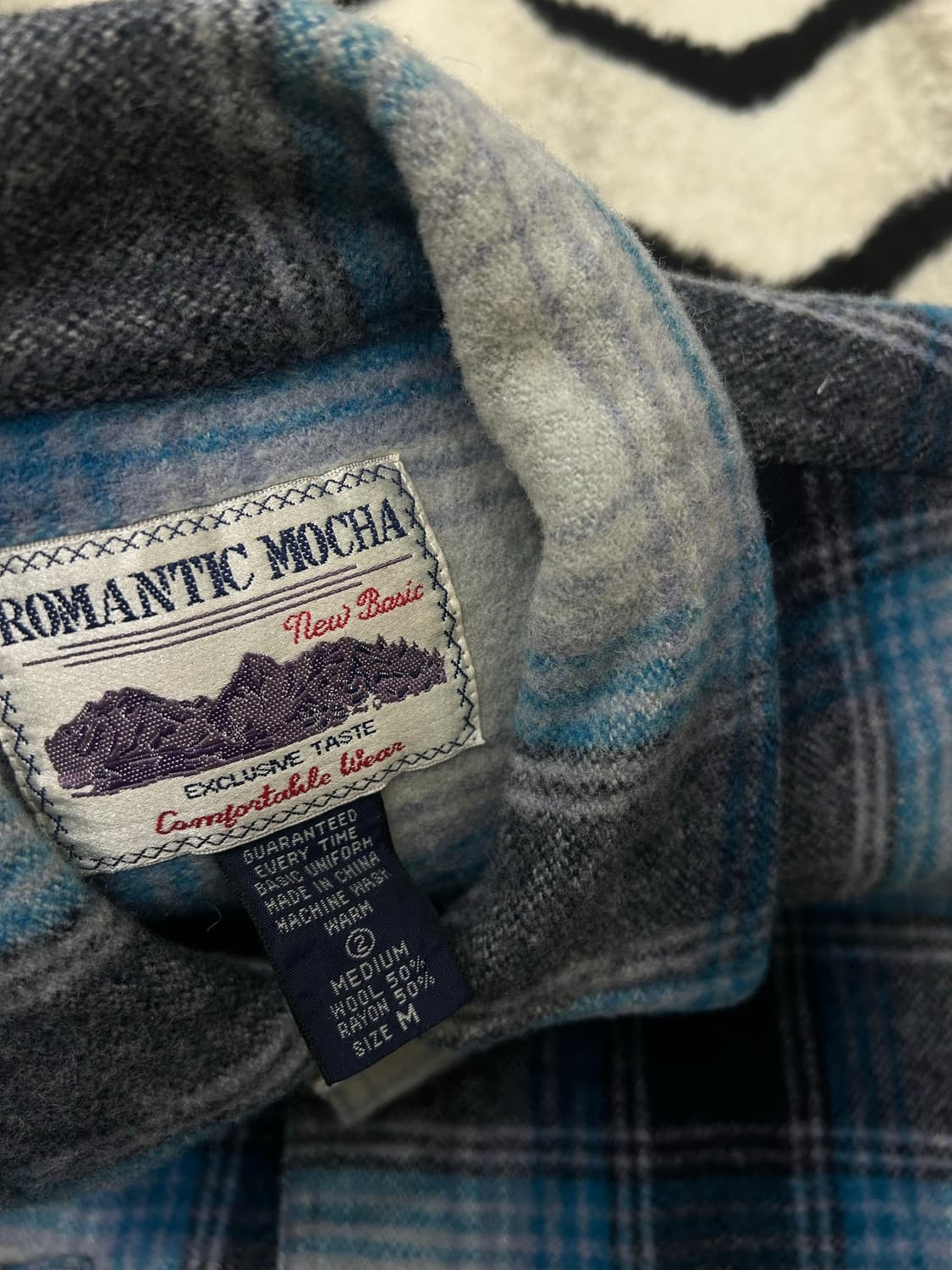 [M]Romantic Mocha 투포켓 플란넬 울 셔츠 상품이미지5