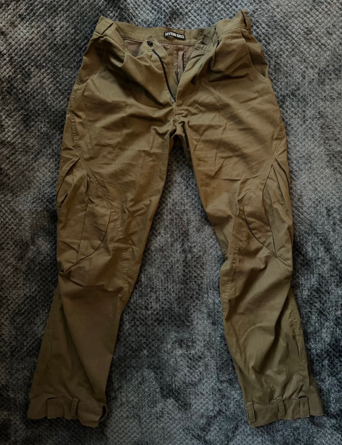 혜인서 카고 팬츠 4 카키 상품이미지4