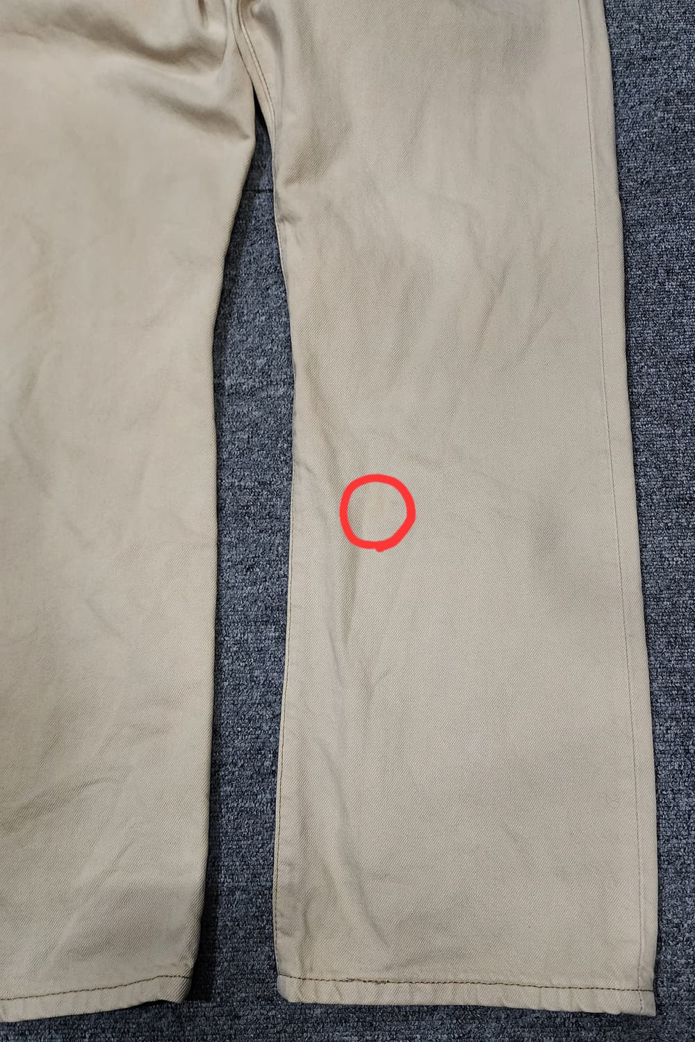 리바이스 501 00s 베이지 데님 팬츠 바지 36 상품이미지5