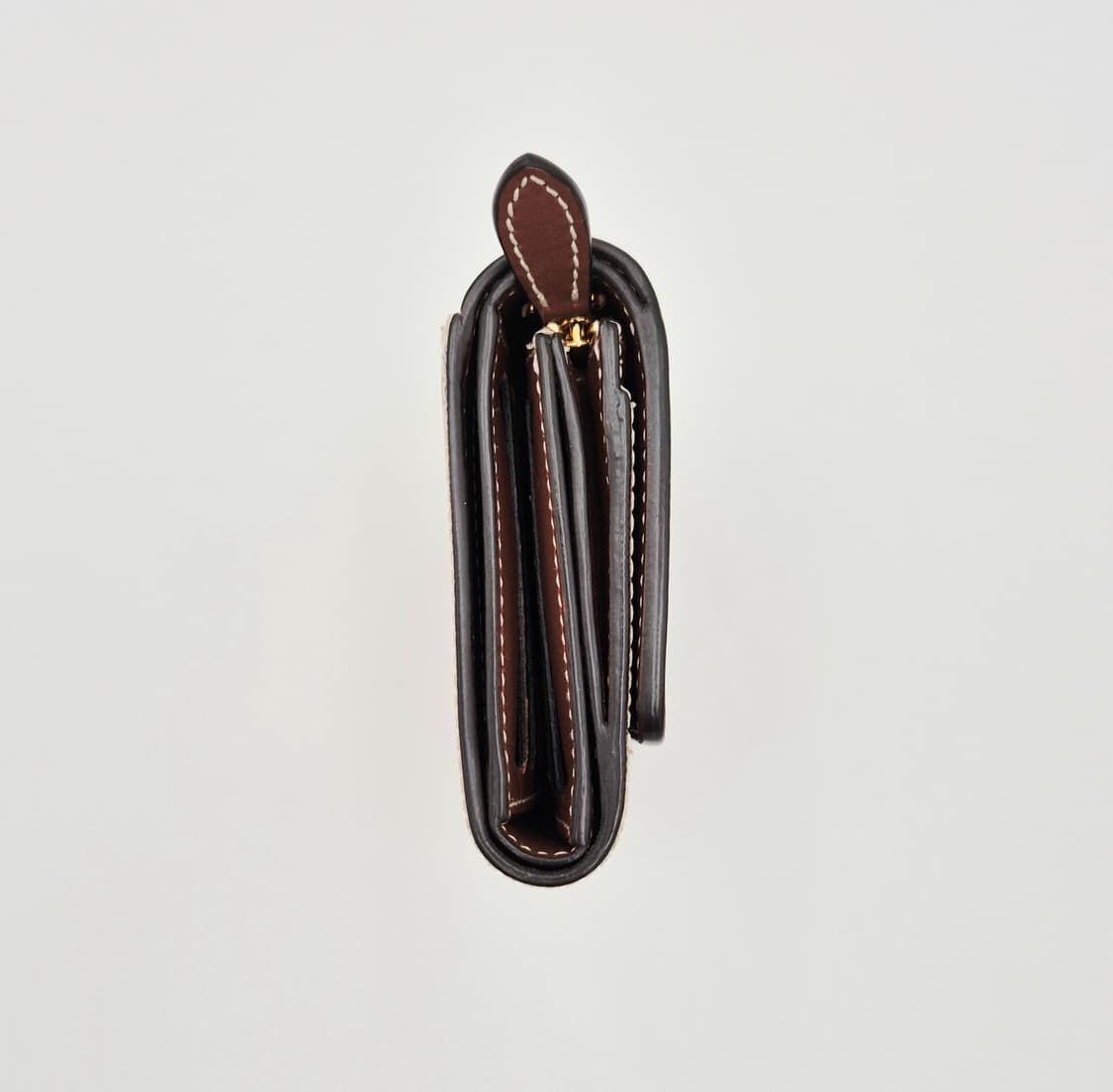 버버리 체크 패턴 3단지갑 상품이미지5