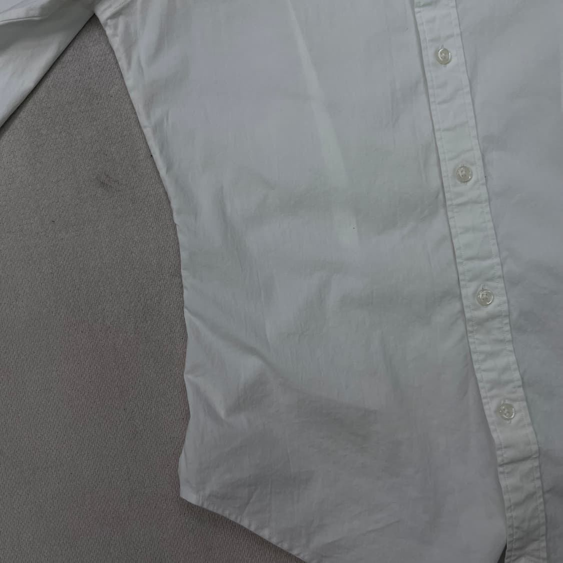 W 95 폴로 랄프로렌 빅로고 화이트 셔츠 상품이미지5