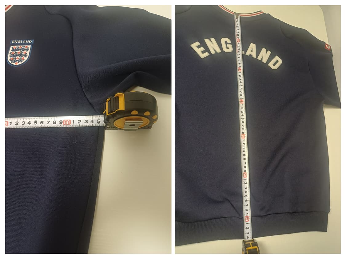 [L] 00s 빈티지 엄브로 잉글랜드 국대 백로고 맨투맨 (네이비) 상품이미지9