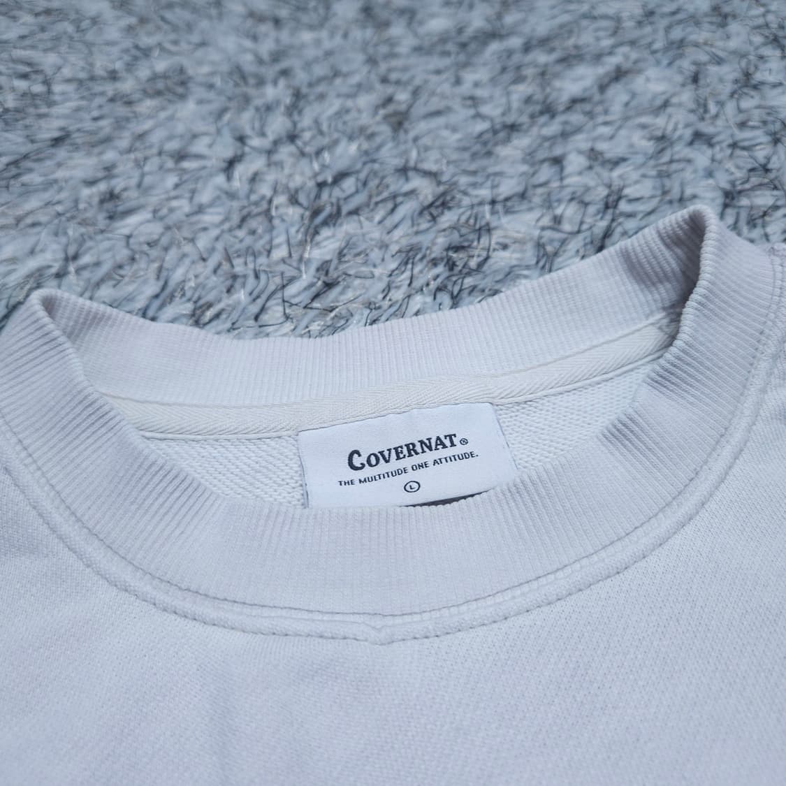 커버낫) L(110~) 남자 오버핏 맨투맨티셔츠 / 왕눈이샵 상품이미지8