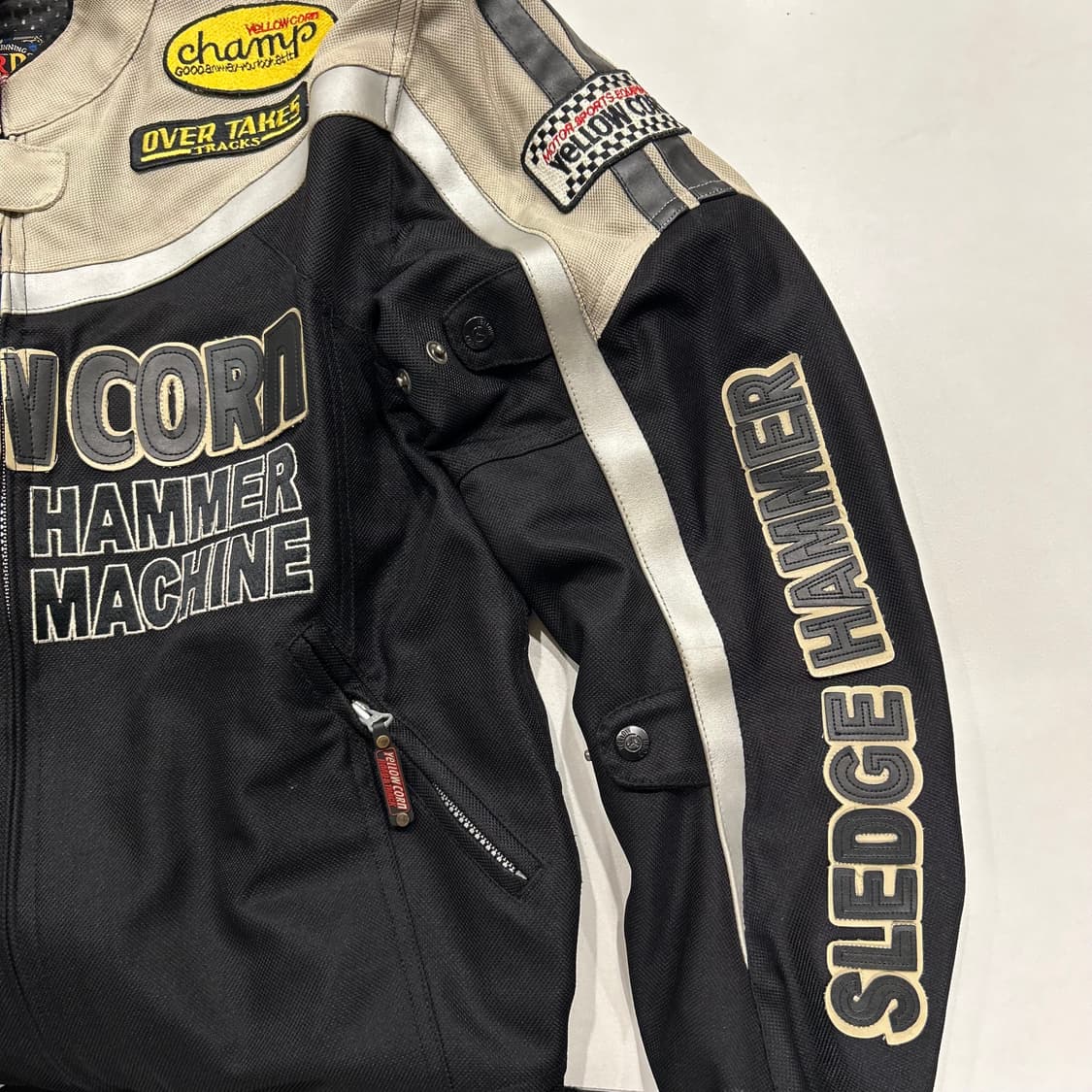 옐로우콘 레이싱 바이크 집업 자켓 패치 상품이미지5