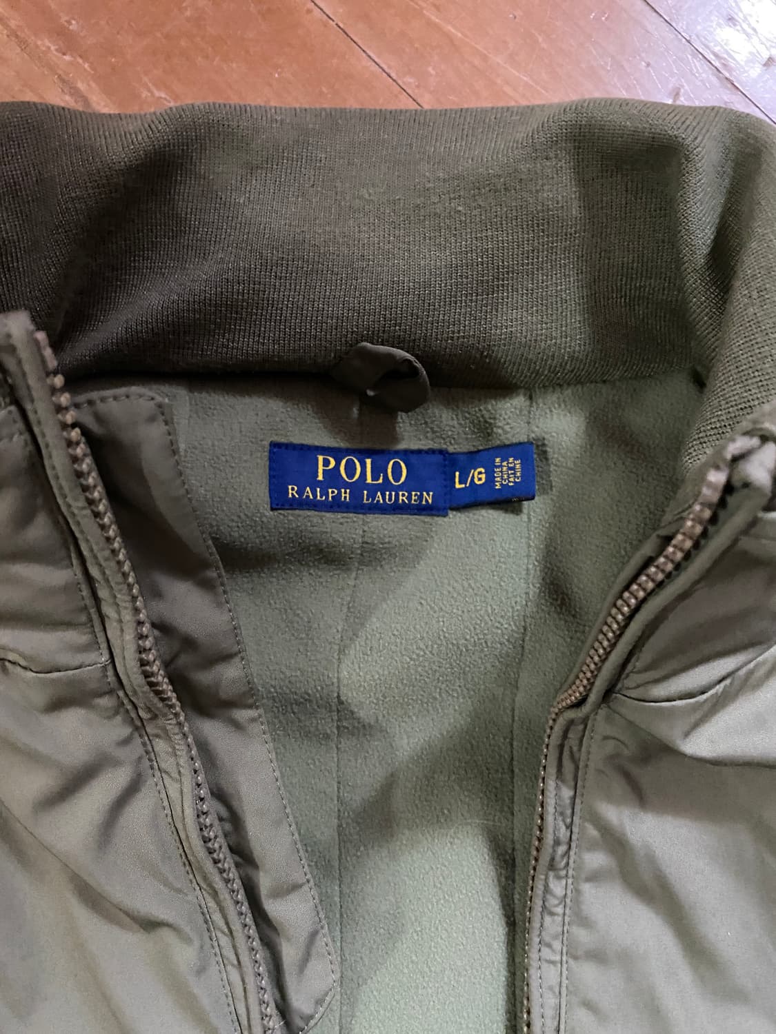 폴로 랄프로렌 남성 올리브 그린 자켓 L/G (105) 상품이미지2