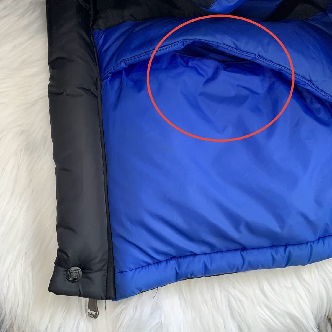 Bear USA 빈티지 90's 덕다운 패딩 점퍼 1769
 상품이미지8