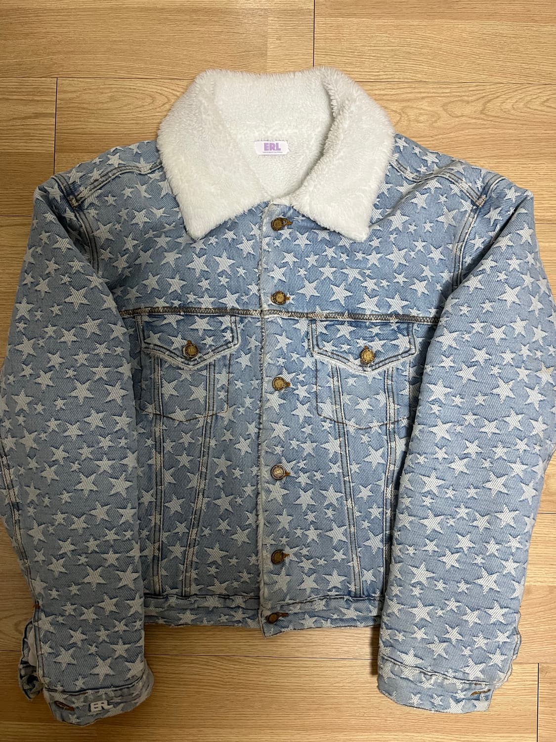 [L] ERL 트러커 데님자켓 상품이미지2