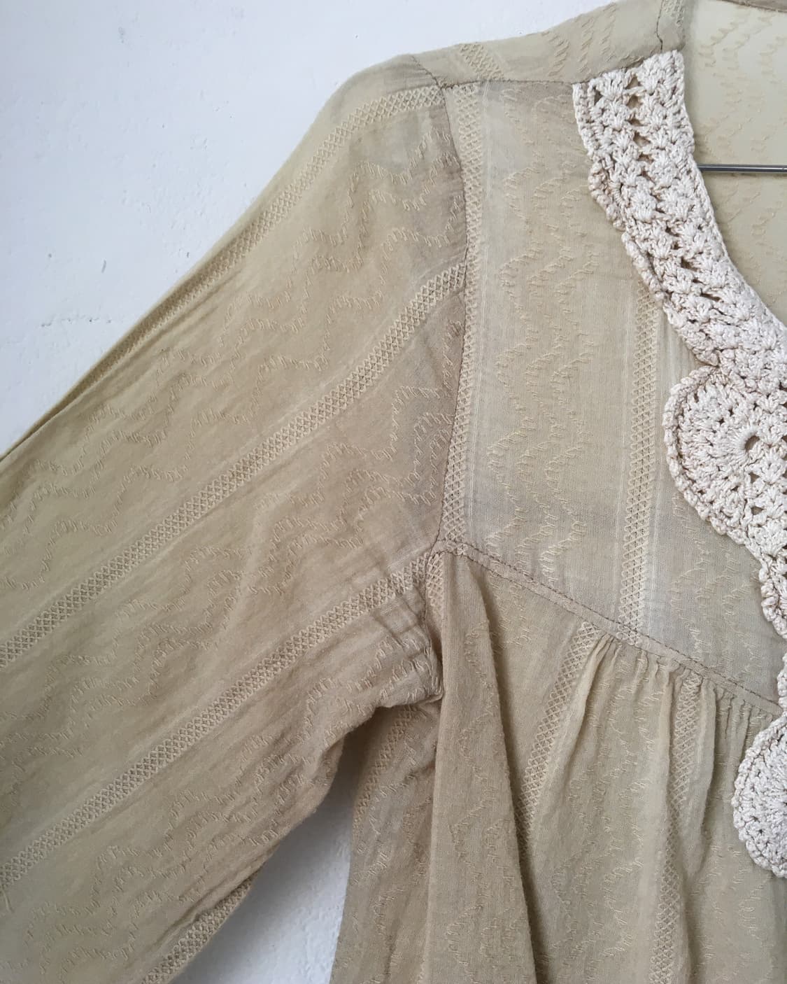 Crochet trimming blouse 상품이미지4