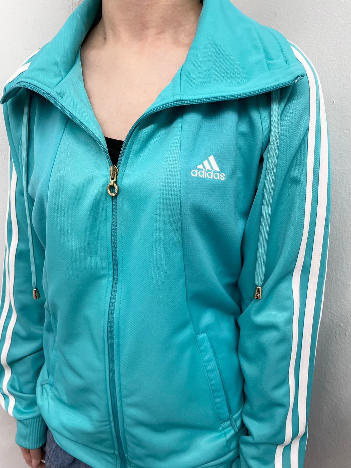 민트코어 키치 아디다스 져지🩵 상품이미지4