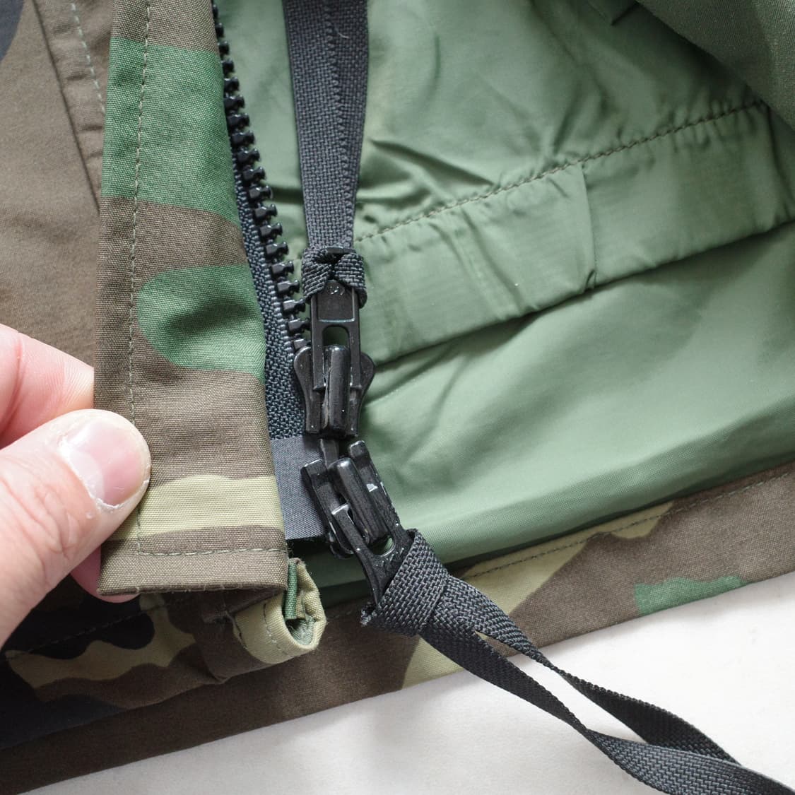 90s ECWCS 미군 오리지널 군납 고어텍스 파카 L-R 상품이미지5