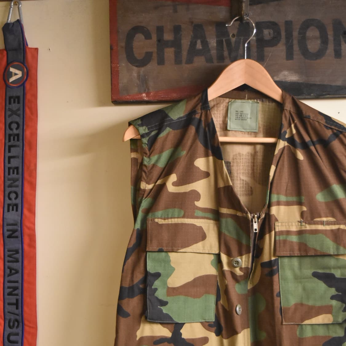 미군 우드랜드 커스텀 베스트 95-100 미사용품 상품이미지2