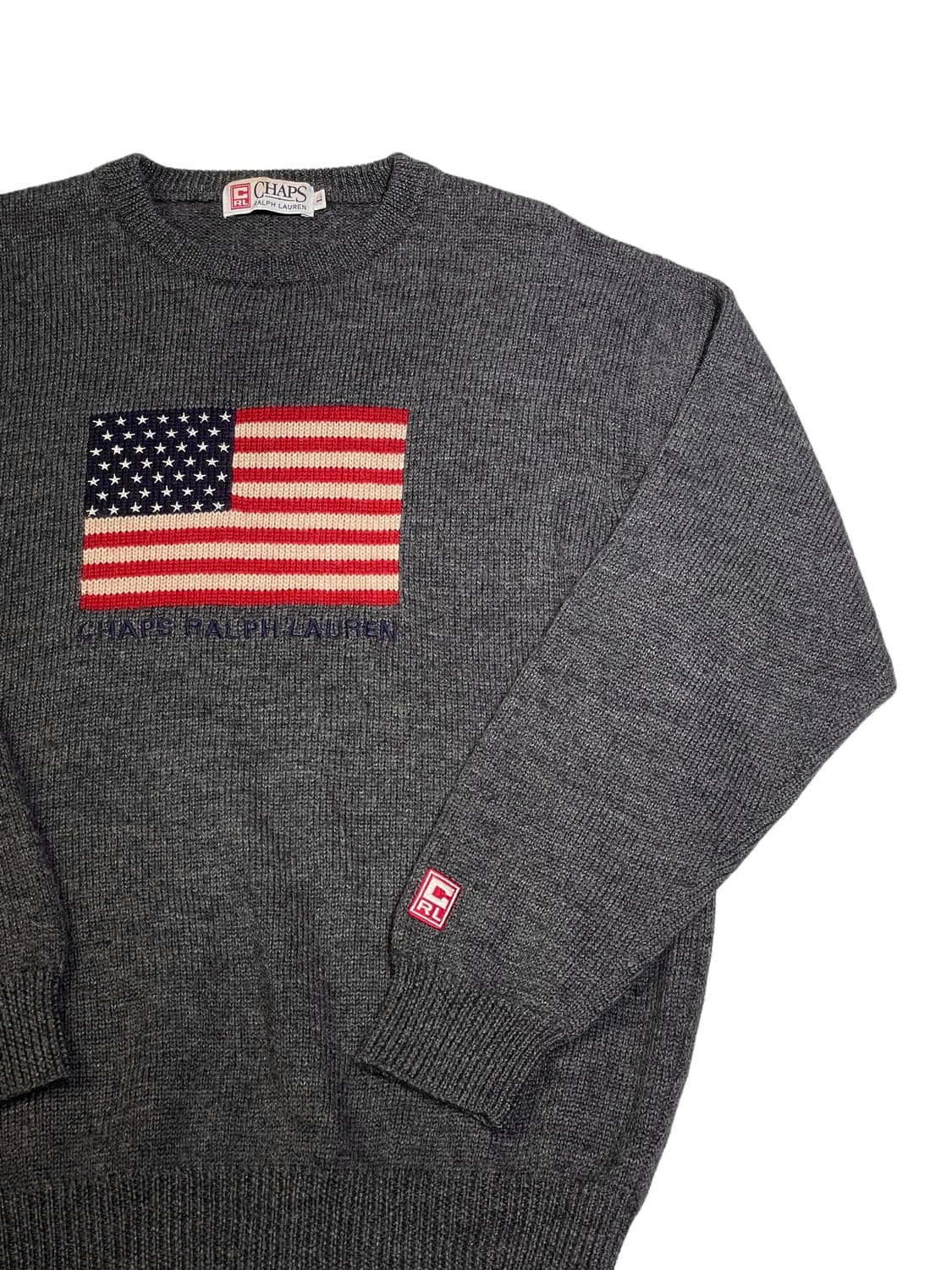 참스 랄프로렌 성조기 로고 니트 상품이미지2