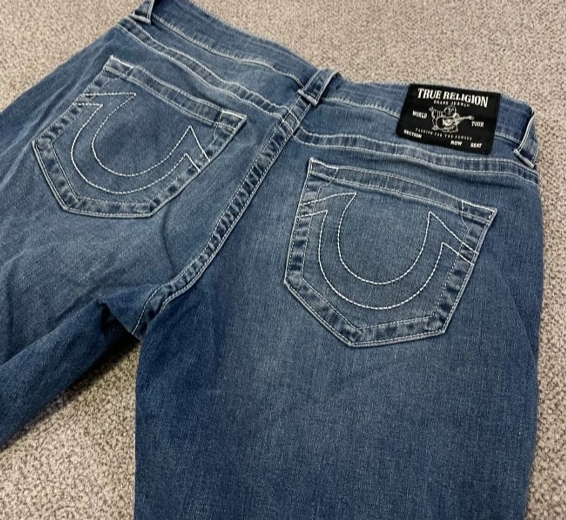 트루릴리전 청바지 데님청바지 데님팬츠 32인치 상품이미지2