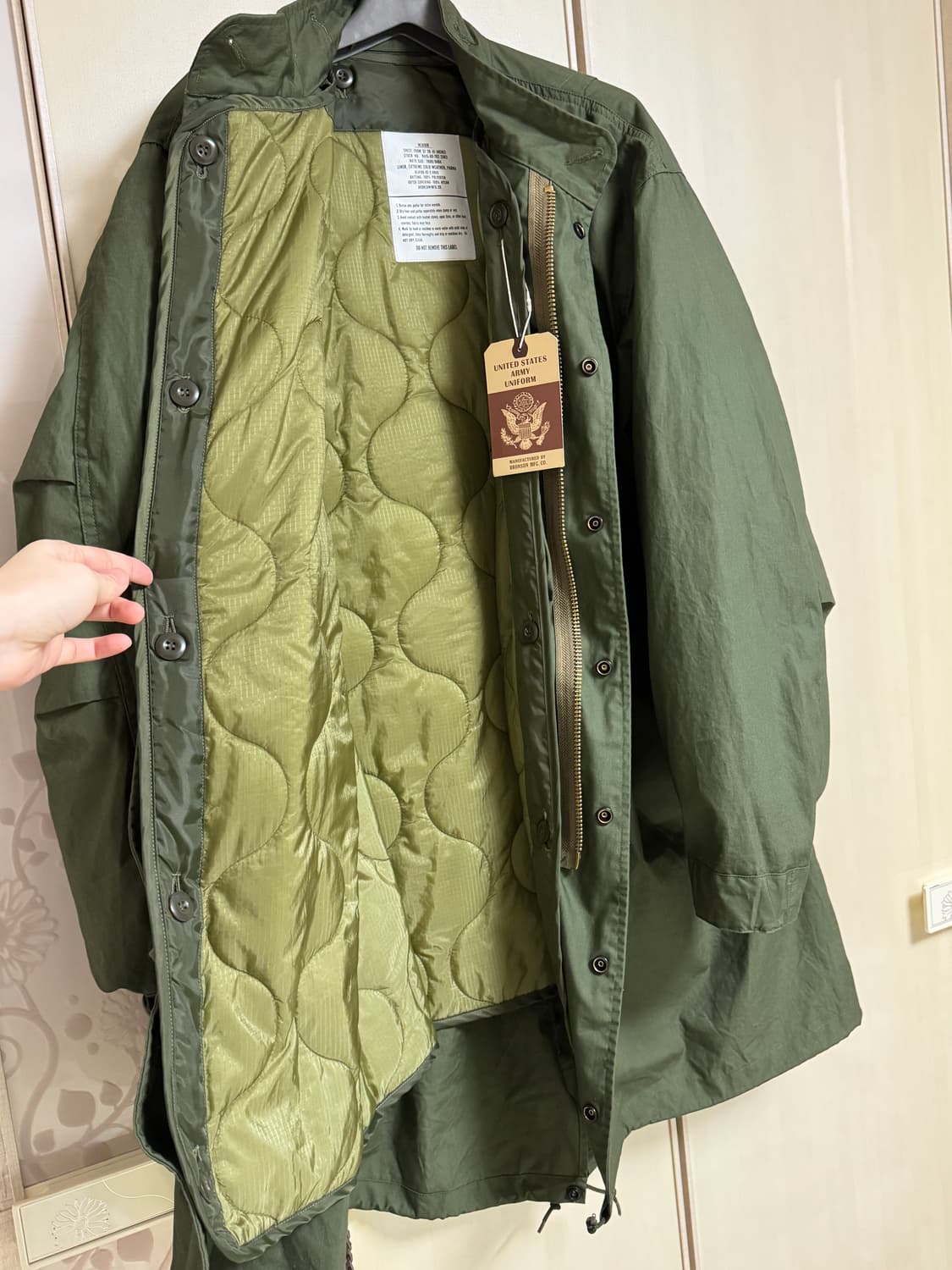 브론슨 m65 라이너 세트 상품이미지4