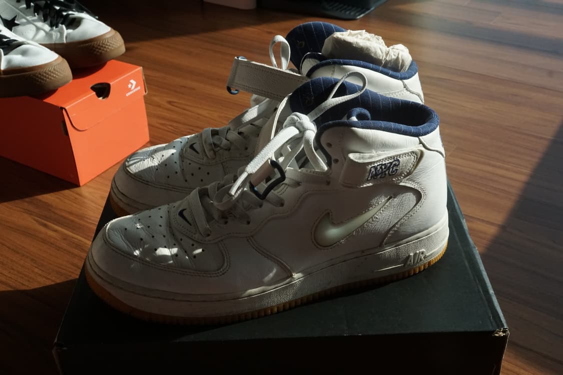 나이키 에어포스1 하이 NYC 285사이즈 상품이미지3