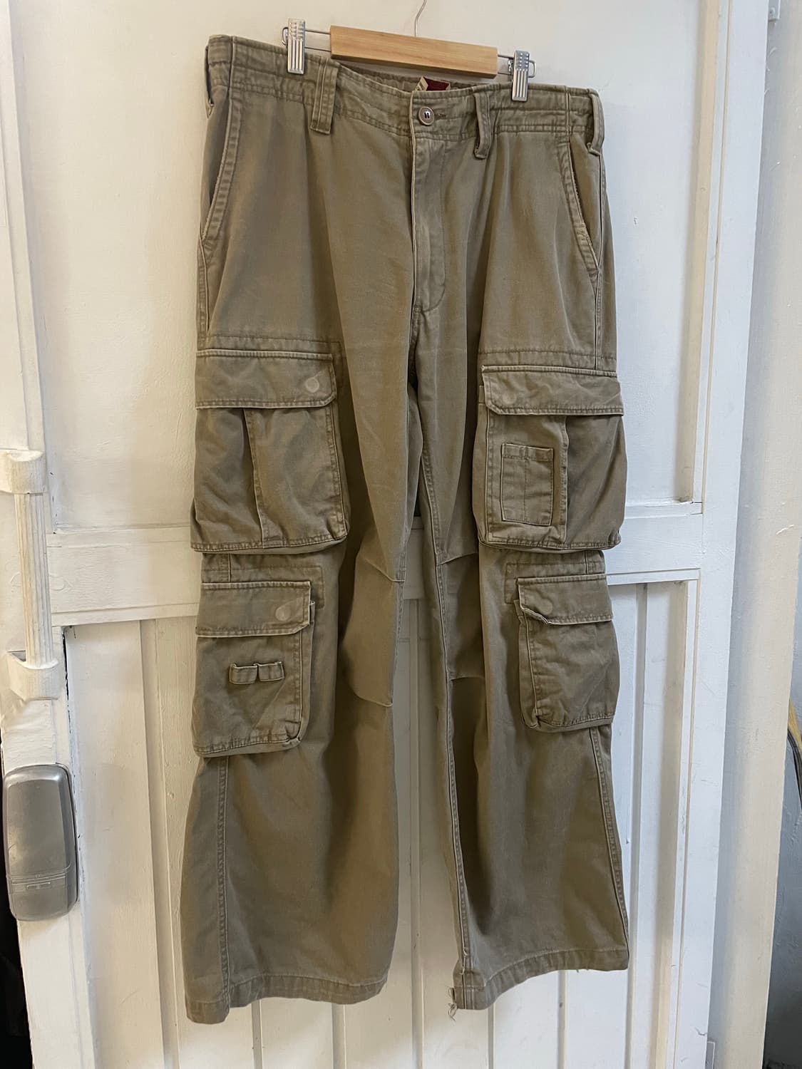 일본 빈티지 와이드 더블 카고 상품이미지3