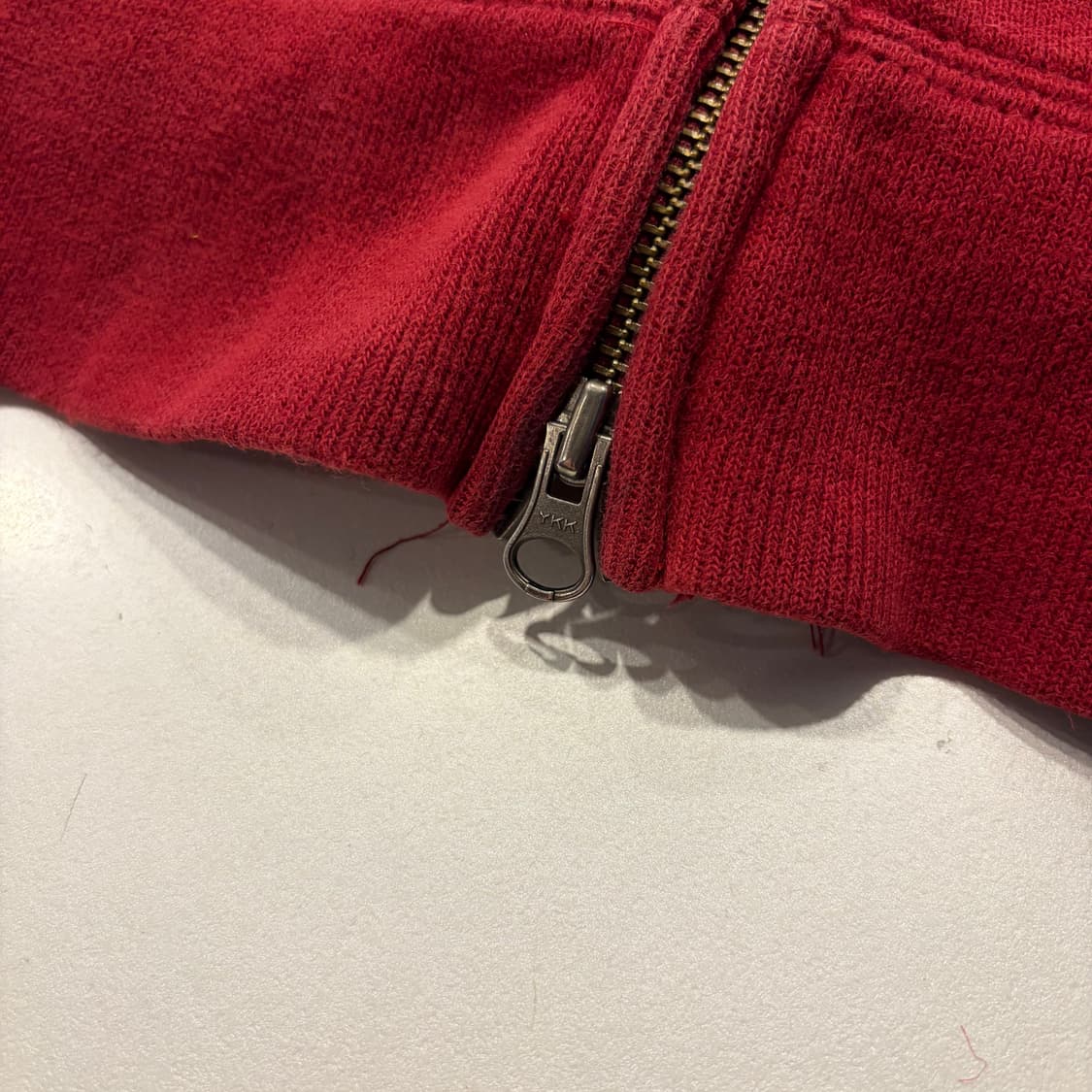[S] 폴로 랄프로렌 레드 스웻 후드 집업 D254 상품이미지7