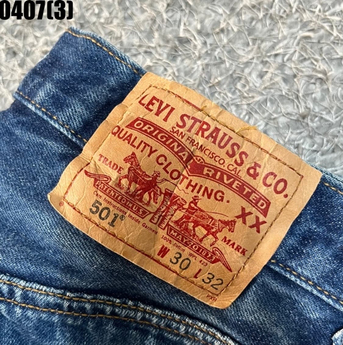 리바이스 501 청바지 상품이미지2