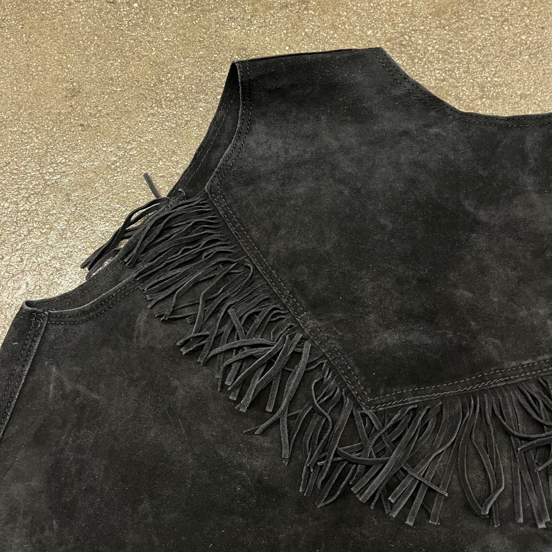 빈티지 웨스턴 프린지 베스트 (110) 상품이미지4