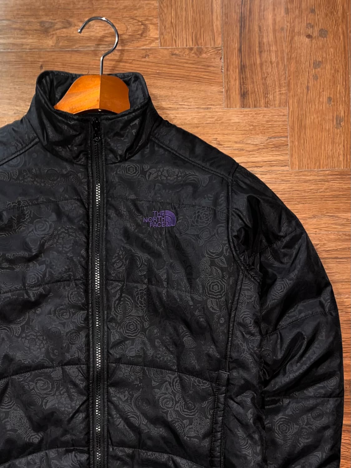 노스페이스 플로럴 코팅 경량패딩 상품이미지4