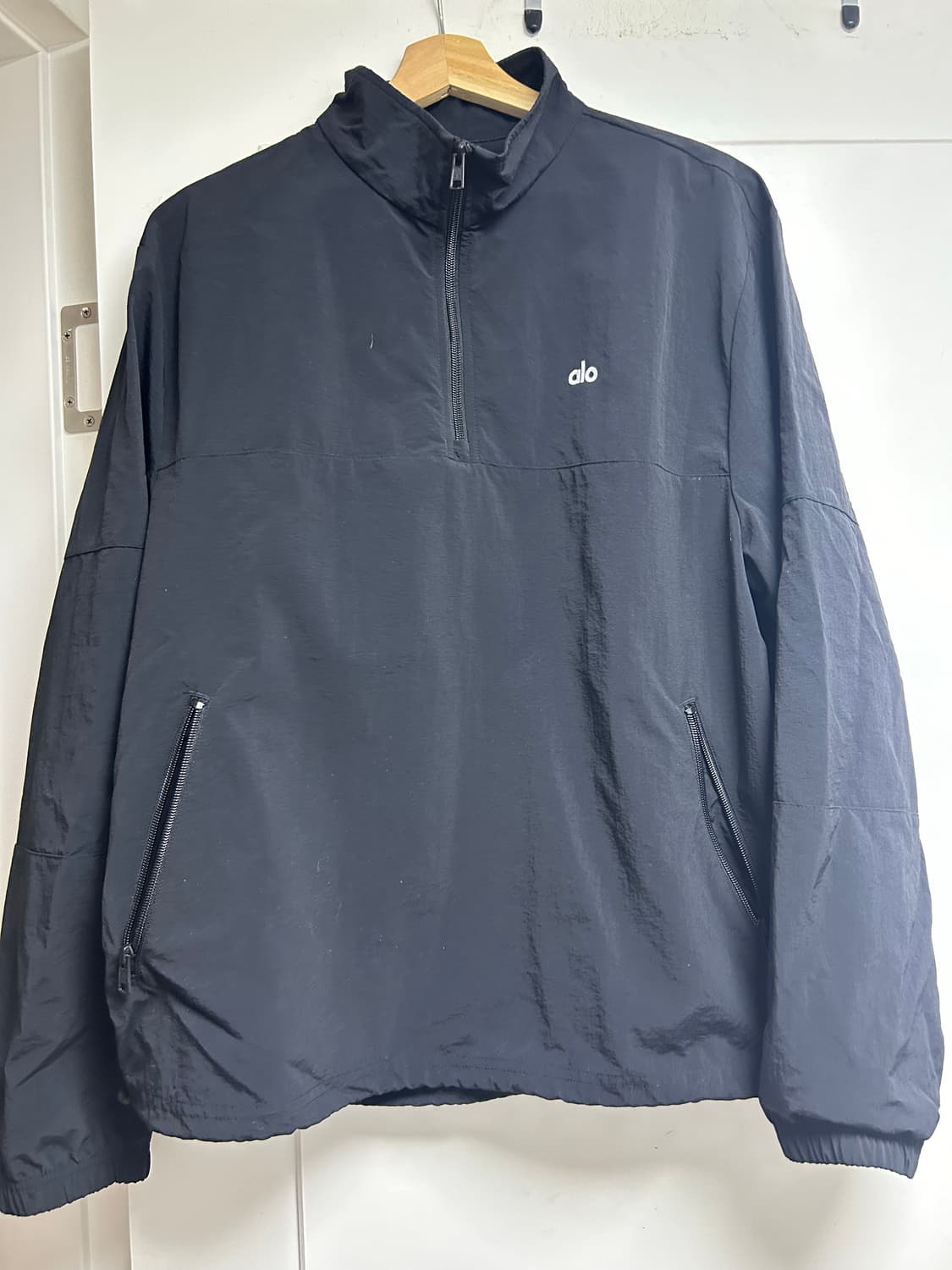 알로 ALO 블랙 아노락 바람막이 S 상품이미지2