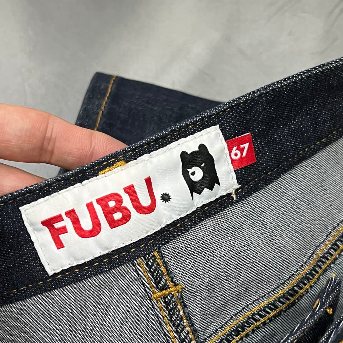  푸부 카모 데님 스커트 y16275 상품이미지7