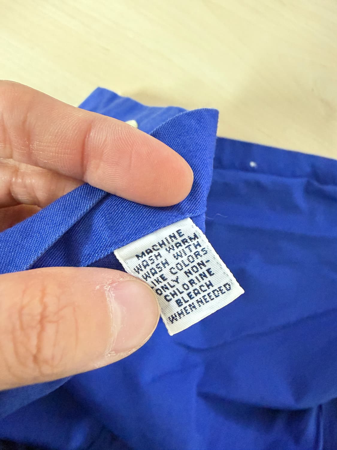 폴로 랄프로렌 블루 반팔 셔츠 상품이미지5