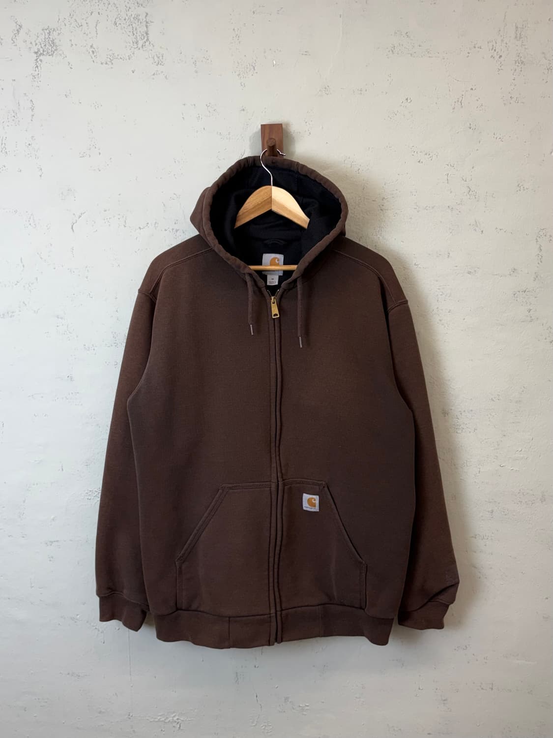 칼하트 브라운 써멀 후드집업 상품이미지1
