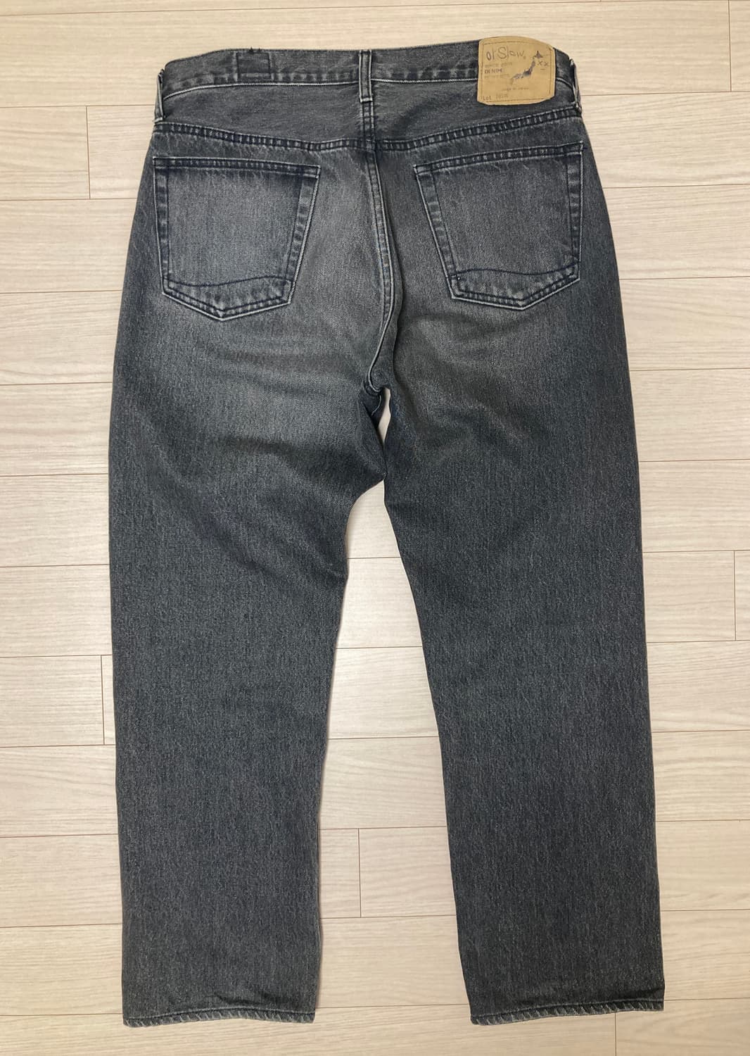 오어슬로우 105 블랙데님 스톤 상품이미지2