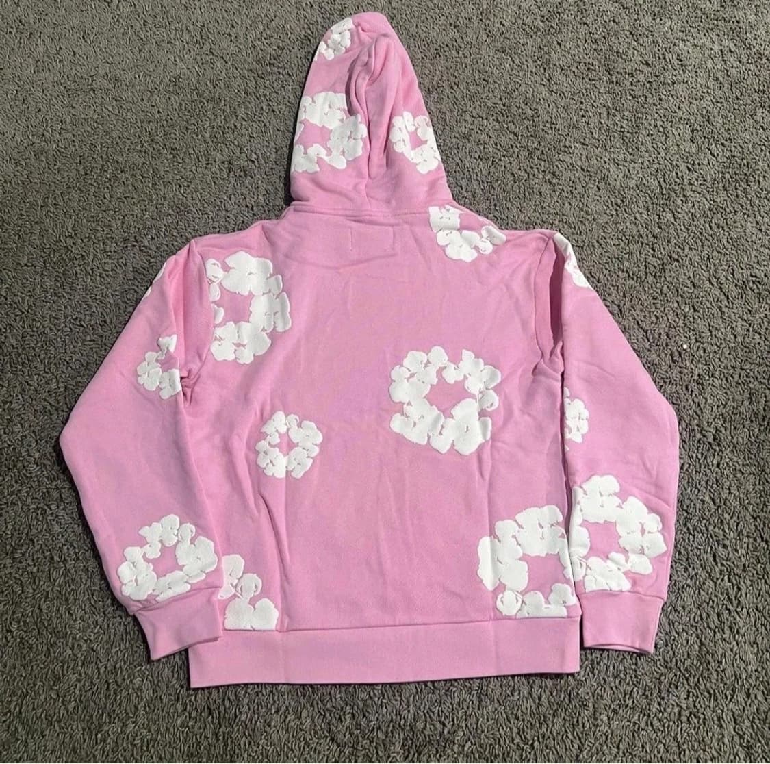 데님 티어스 더 코튼 리쓰 후드티 핑크 상품이미지2