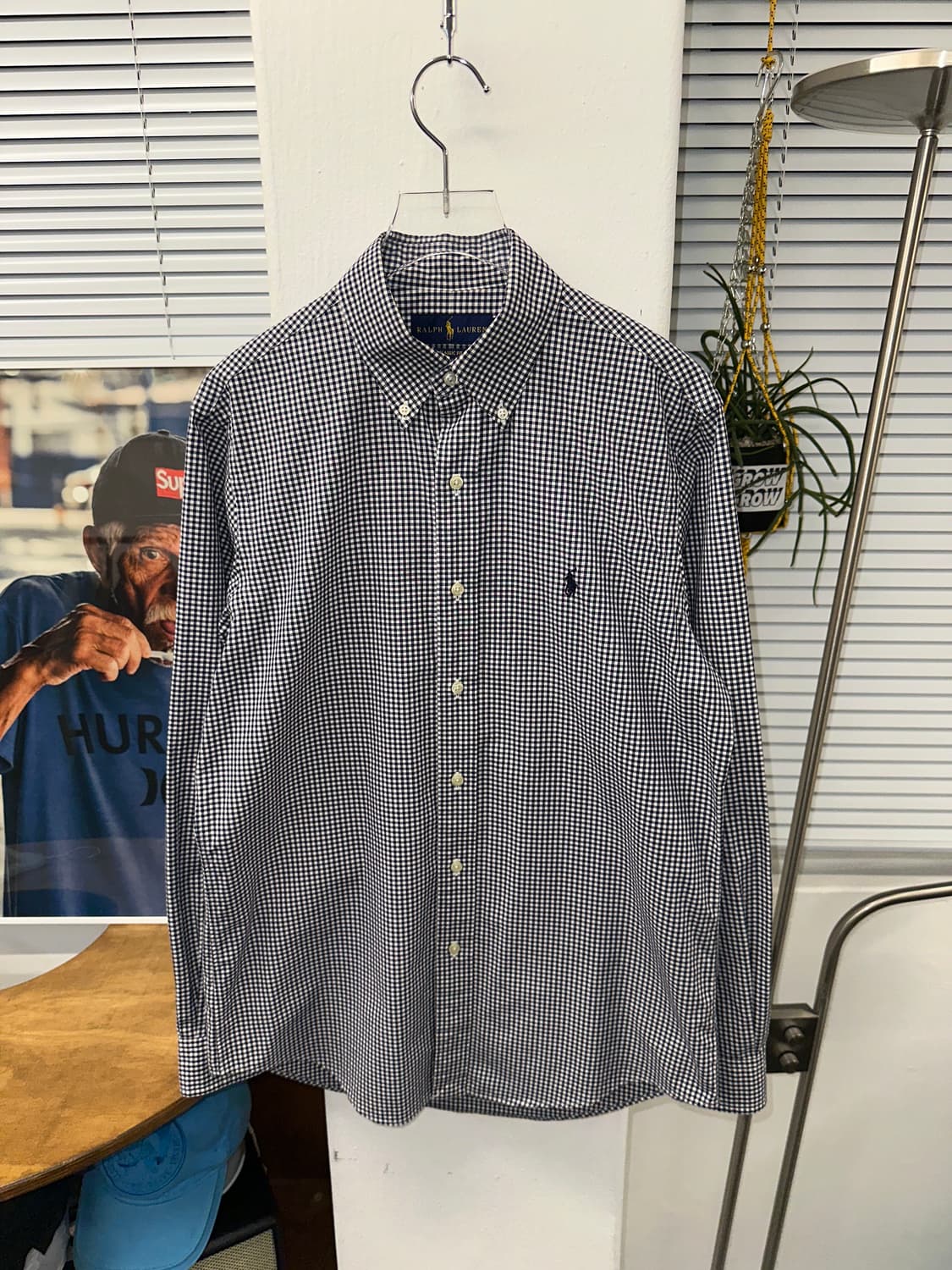 Gingham shirt (s) 상품이미지3