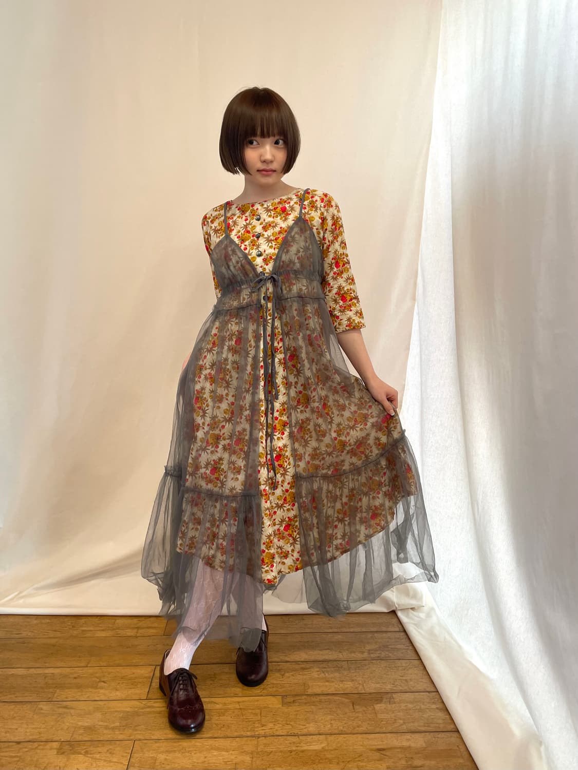 layered sha dress 상품이미지6