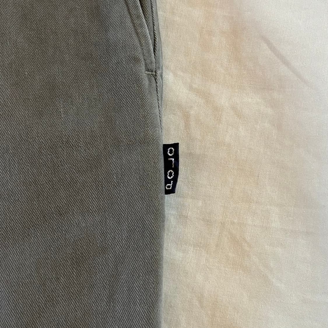 [ 34 ] 90s 폴로 랄프로렌 더블 스트랩 투턱 치노 코튼 팬츠 상품이미지5