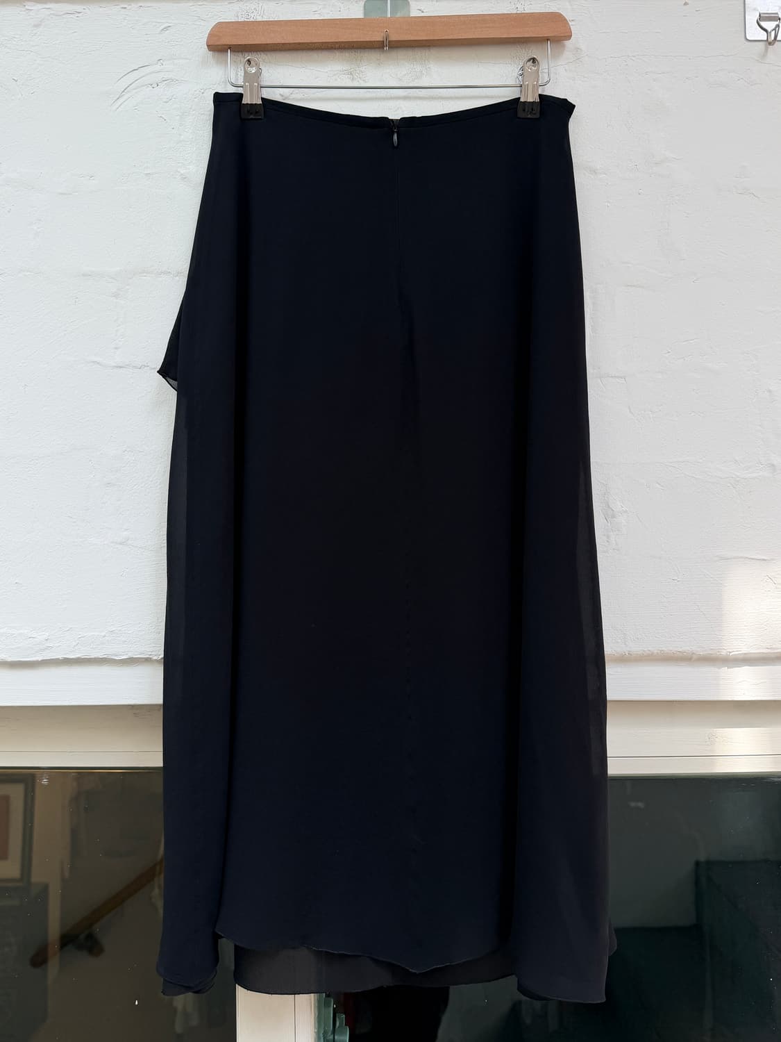 Armani 아르마니 꼴레지오니 시폰 랩 스커트 38 상품이미지4