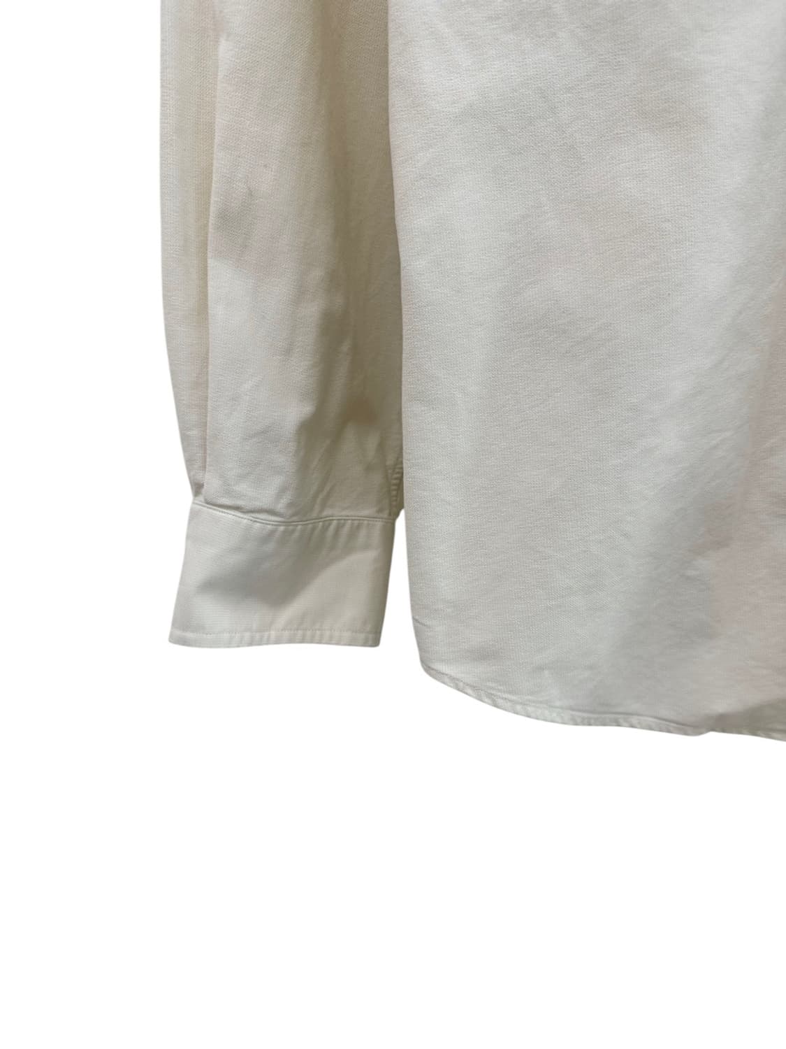 90년대 폴로 빅셔츠 아이보리 (M/105~110) 상품이미지4