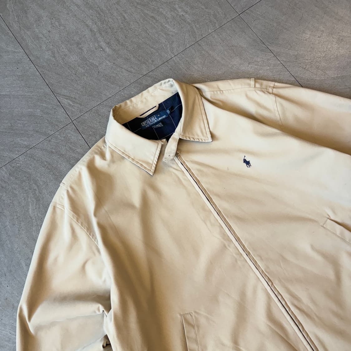 폴로 정품 베이지 바이스윙 자켓  상품이미지2