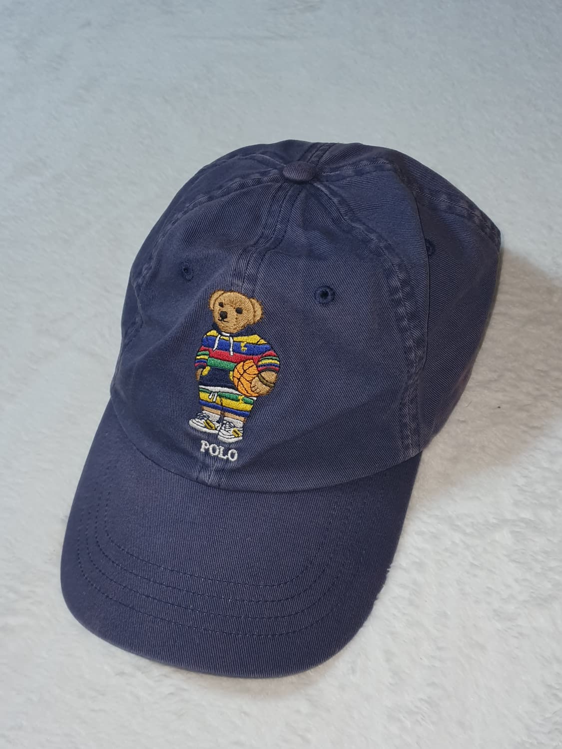 폴로 POLO 베어 치노 야구모자.볼캡 POLO 곰돌이 상품이미지2