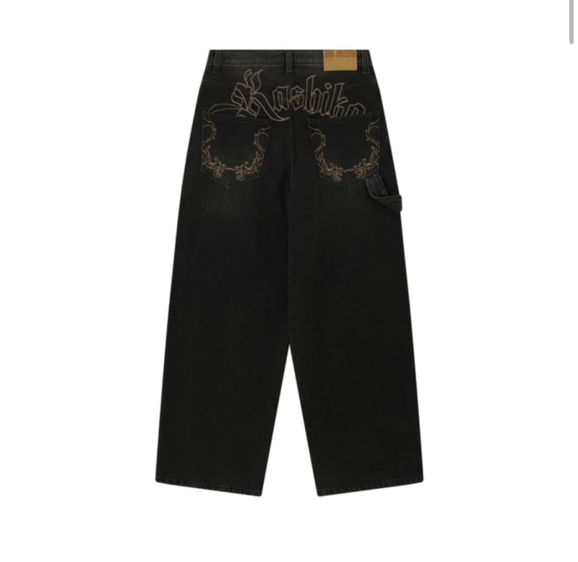 카시코 엠브로이드 워싱 팬츠 S 상품이미지2