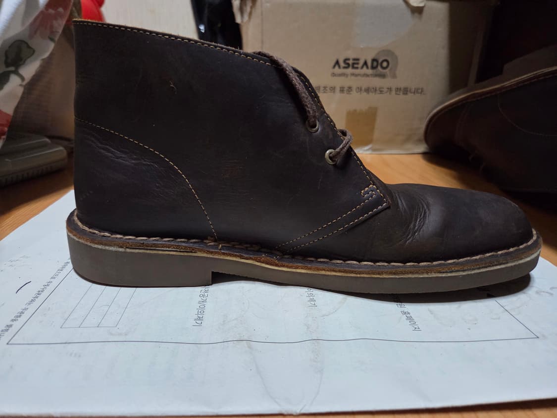 클락스 데저트부츠 Bushacre2 8사이즈 상품이미지8