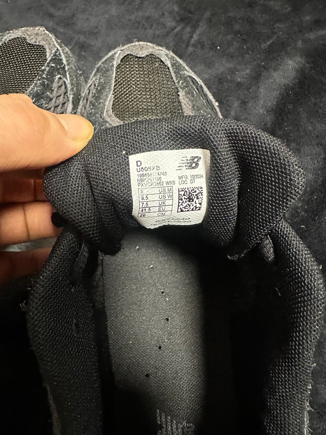 뉴발란스509 캐슬그레이 260 상품이미지5