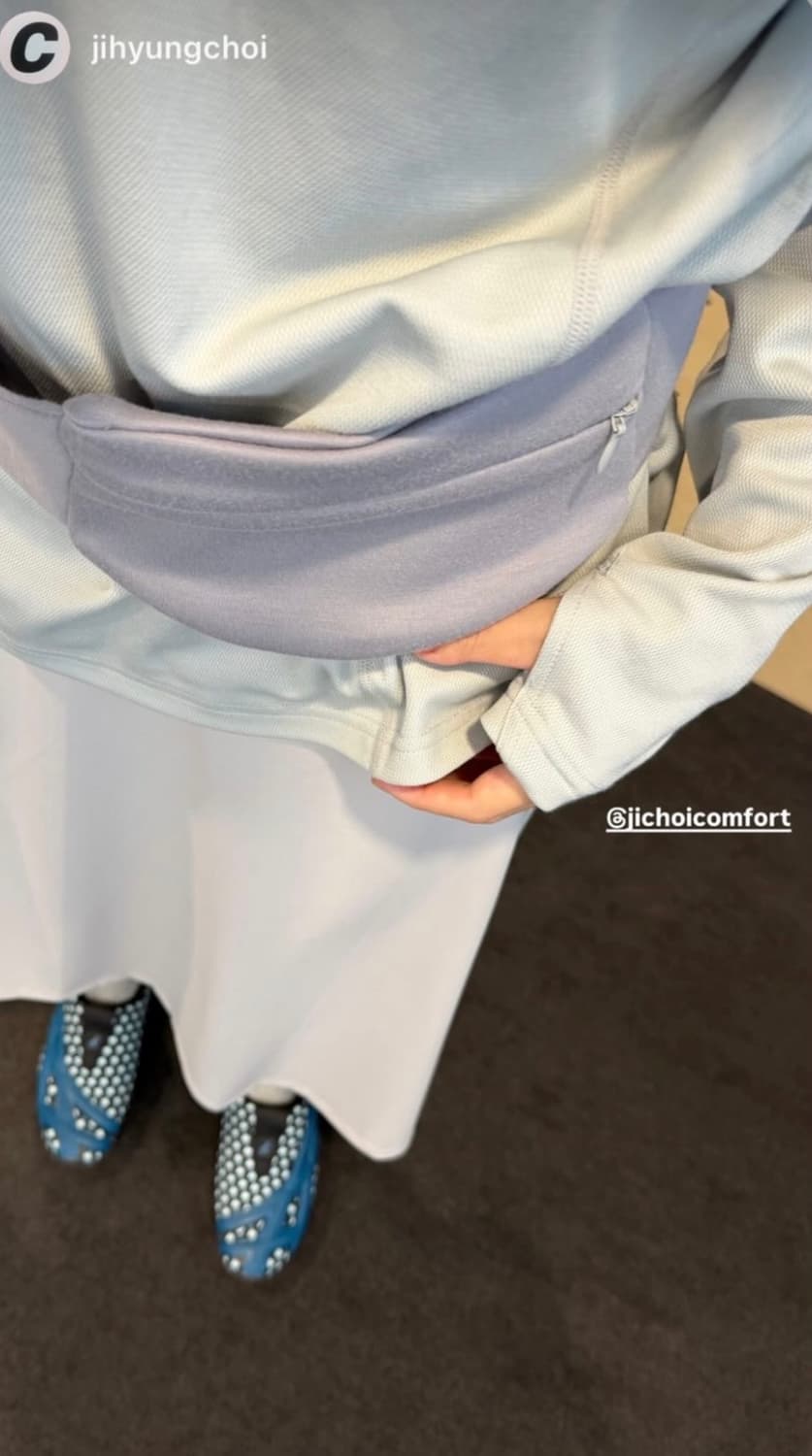 지초이 25-003 FLARED MIDI SKIRT (ANGELITE)  상품이미지2