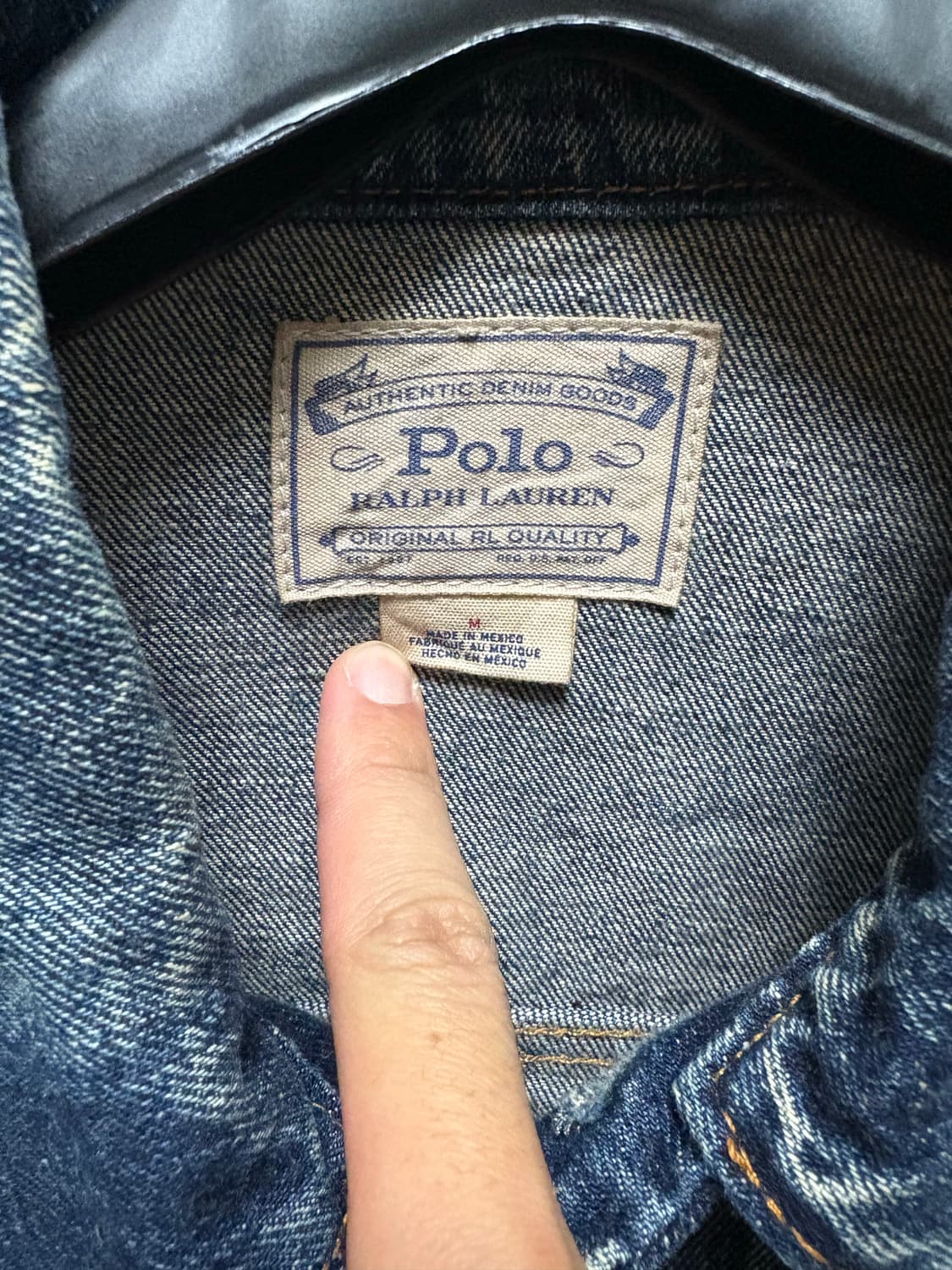 [m]폴로 랄프로렌 데님 트러커 자켓 상품이미지4