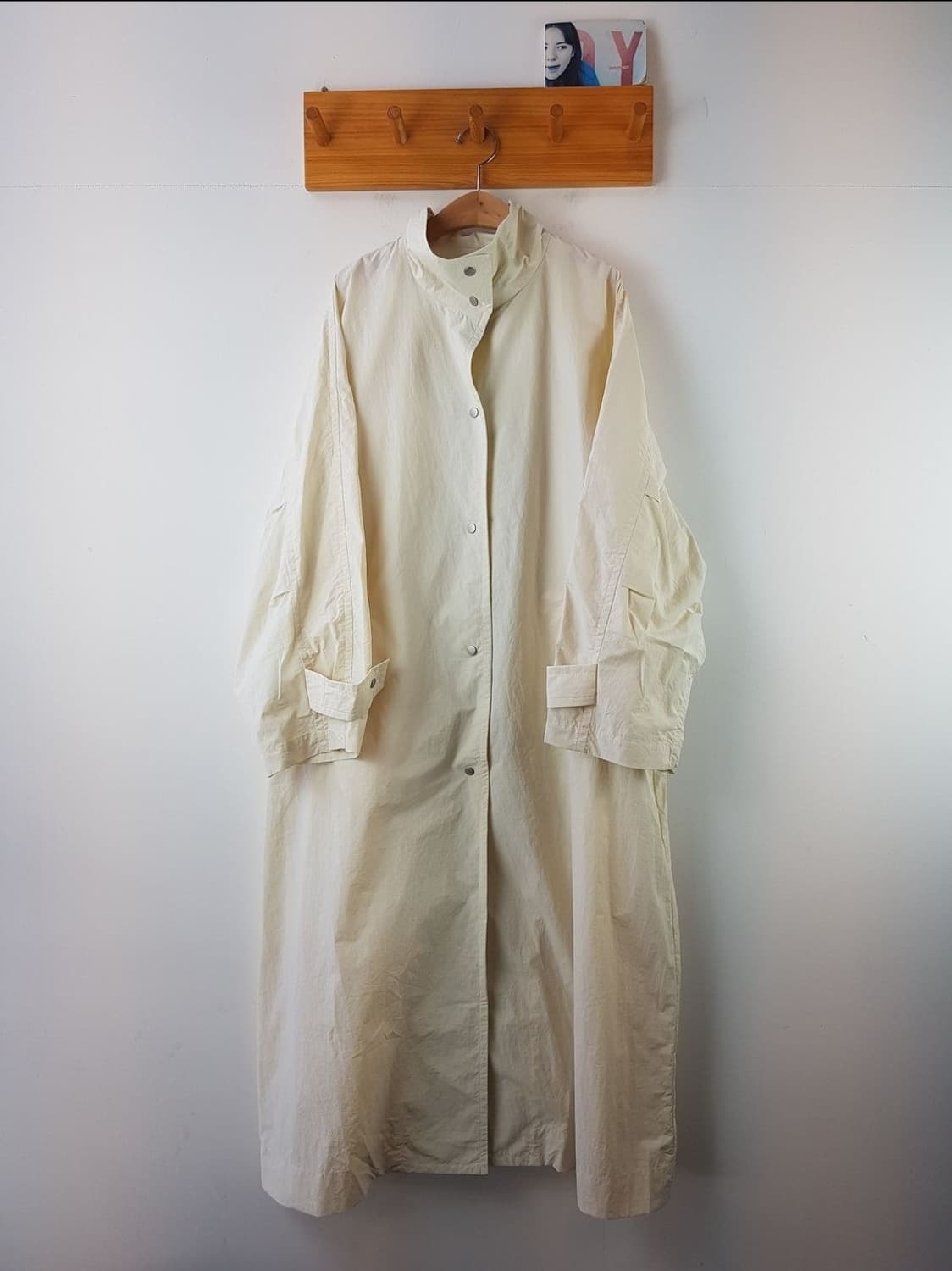 로리즈팜 스탠 카라 코트 상품이미지3