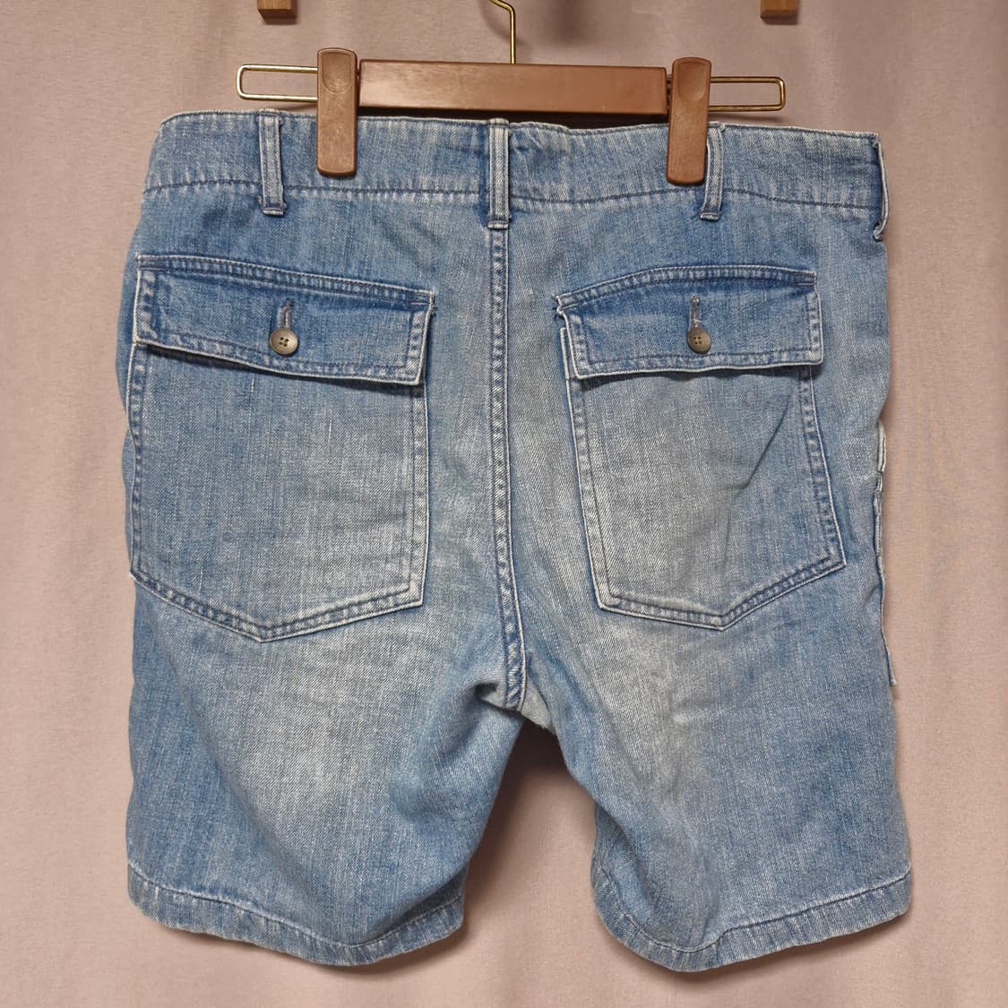 사스콰치 패브릭스 스터드 데님 쇼츠 상품이미지6
